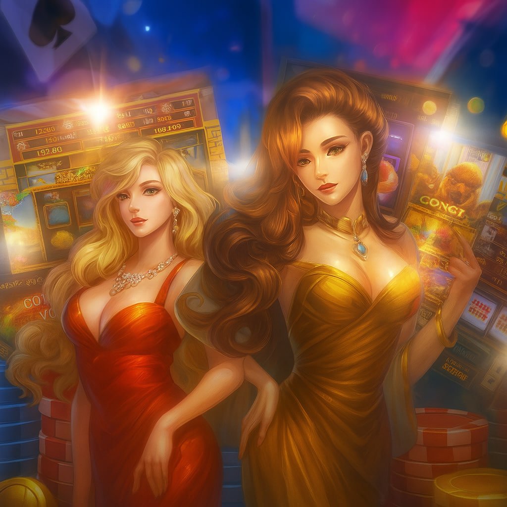 Tampilan permainan Caishen Wins di slot panas dengan simbol keberuntungan